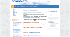 Desktop Screenshot of biodanzaweb.com
