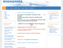 Tablet Screenshot of biodanzaweb.com